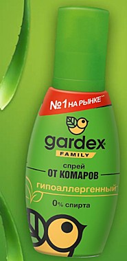 Gardex Family Спрей от комаров 100 мл / 24