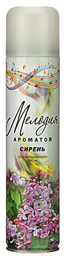 МЕЛОДИЯ АРОМАТОВ освежитель воздуха 285мл. СИРЕНЬ /12