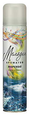 МЕЛОДИЯ АРОМАТОВ освежитель воздуха 285мл. МОРСКОЙ /12