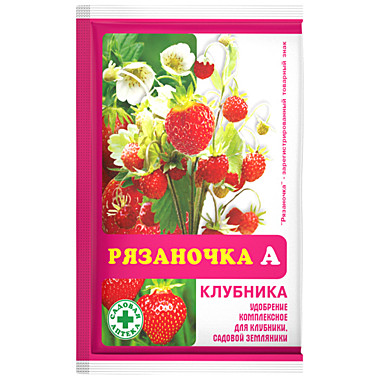 РЯЗАНОЧКА-А Удобрение КЛУБНИКА 60гр. (Капитал ПРОК (Агровит)) / 120